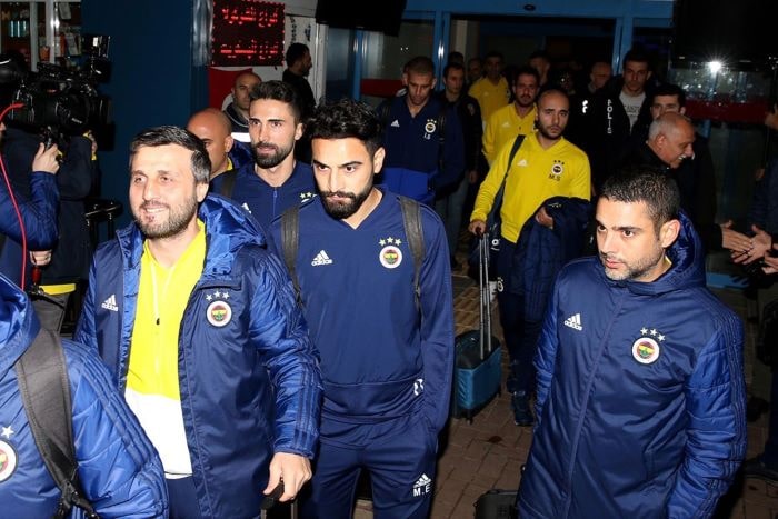 Fenerbahçe kafilesi, Trabzon’a geldi
