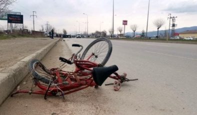Tokat’ta motosikletin çarptığı bisiklet sürücüsü öldü