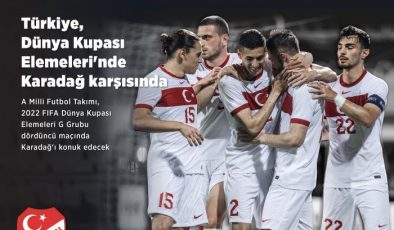 A Milli Futbol Takım Karadağ maçına hazır