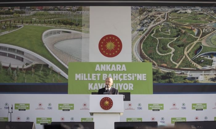 Erdoğan, Başkent Millet Bahçesi Açılış Töreni’nde konuştu