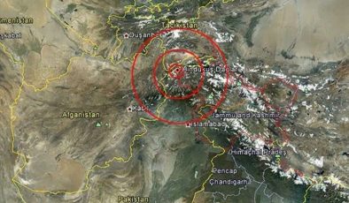Afganistan’da 5,3 büyüklüğünde deprem meydana geldi