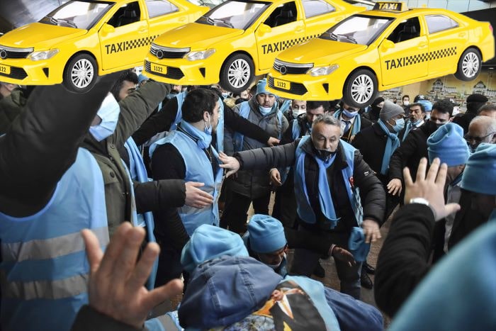 İstanbul Taksiciler Esnaf Odası Başkanlık Seçimi’nde gerginlik