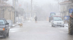 Trakya’da kar yağışı etkili olmaya başladı