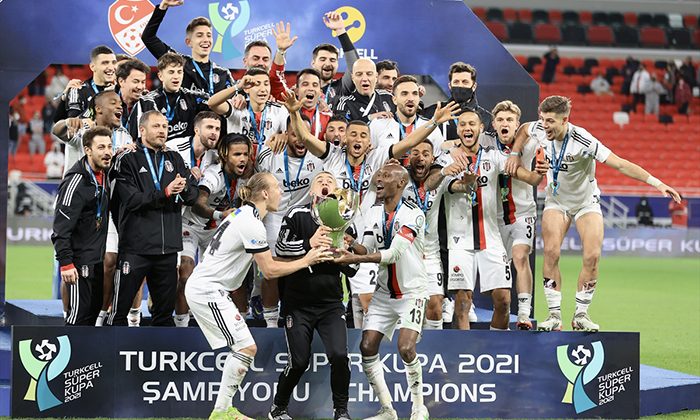 Süper Kupa’nın sahibi Beşiktaş oldu