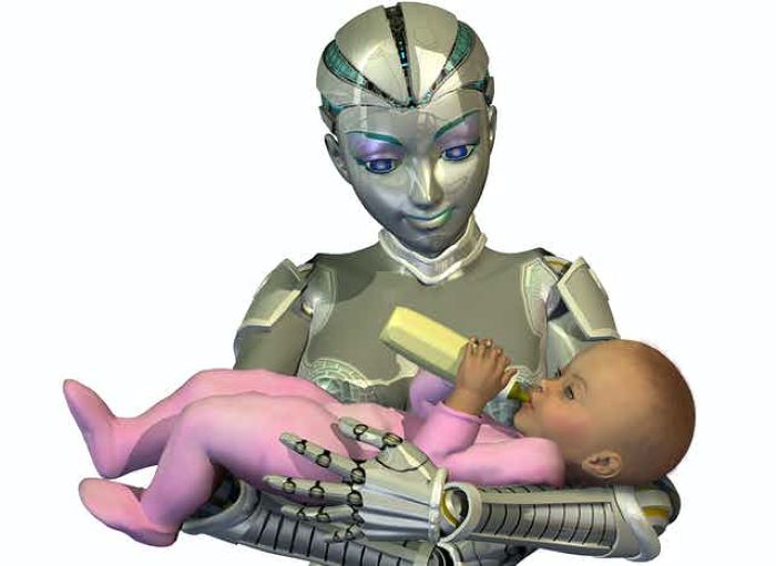 Robot anneler geliyor!