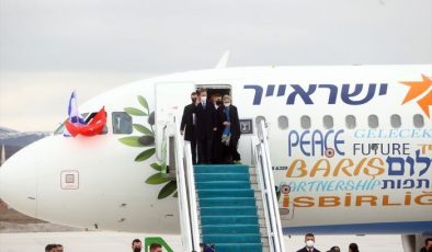 İsrail Cumhurbaşkanı Isaac Herzog Ankara’da