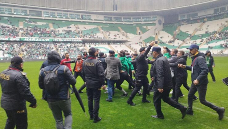 Bakan Soylu’dan Bursaspor-Amedspor açıklaması: Kamu görevlileri açığa alınmıştır