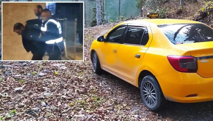 Aracına binen 15 yaşındaki kız çocuğuna ormanda cinsel istismarcı taksici tutuklandı