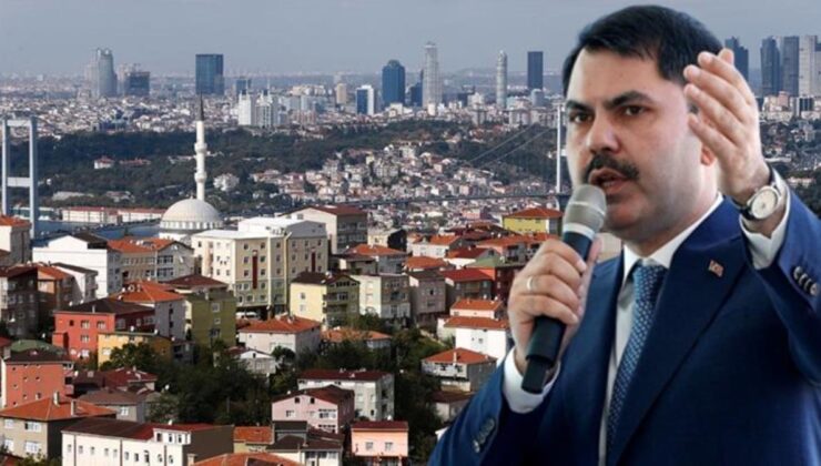 Bakan Kurum İstanbul’da 1,5 milyon konutluk kentsel dönüşüm için tarih verdi: İlk temeli ayın 22’sinde atacağız