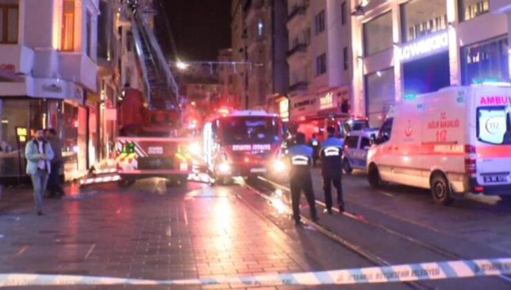 Taksim Meydanı’nda 6 katlı otelde yangın! Tadilat yapan işçileri itfaiye kurtardı