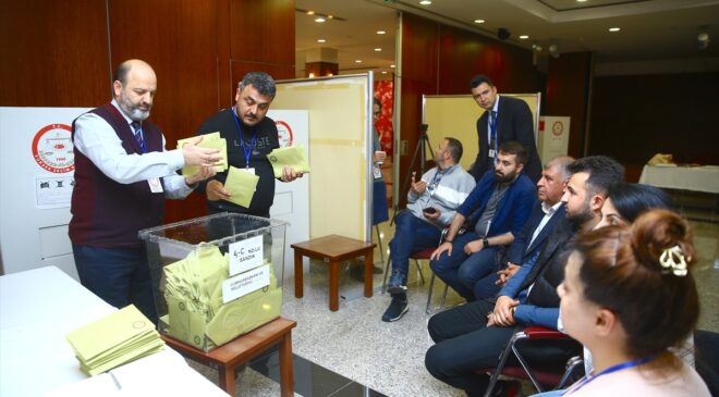 Azerbaycan’da Türkiye’deki 14 Mayıs seçimleri için oy kullanma işlemi sona erdi